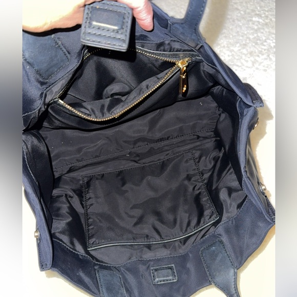 Tory Burch black tote purse - Picture 6 of 7